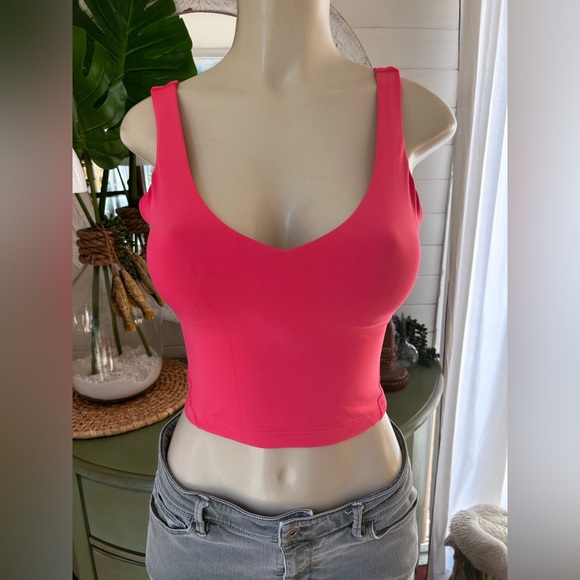 lululemon athletica Tops - lululemon sonic pink align tank size XS preloved